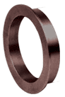 C.R. Laurence CRL 4&quot; x 1-1/2&quot; Thick Duranodic Bronze Adapter Ring | TAR12DU