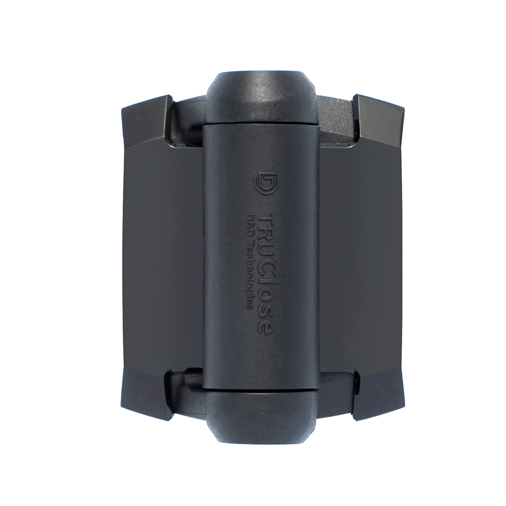 C.R. Laurence CRL Black Self Closing Gate Hinges | TCHA1BL
