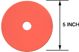 C.R. Laurence CRL 3M Trizact 5&quot; A20 PSA Polishing Disc | TD520P
