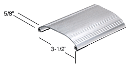 C.R. Laurence CRL Aluminum Residential All-Purpose Threshold 3-1/2&quot; Wide 5/8&quot; High - 73 in long | TH008A72