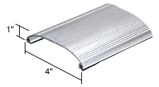 C.R. Laurence CRL  Aluminum Residential All-Purpose Threshold 4&quot; Wide 1&quot; High - 73 in long | TH009A72