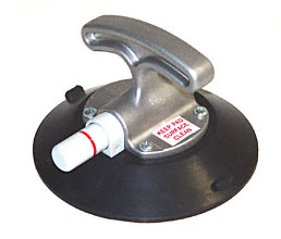 CRL Wood&#39;s 6&quot; T-Handle Concave Vacuum Cup | TL6HG | TL6HG