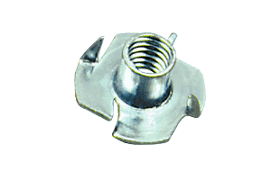 C.R. Laurence CRL 1/4&quot;-20 Zink Tee Nut for 3/4&quot; Standoffs  | TN1420Z