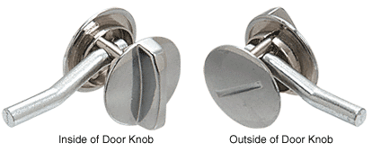 C.R. Laurence CRL Inside/Outside Knob and Bolt Set | TP226