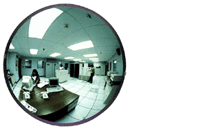 36&quot; Acrylic Convex Mirror Indoor with Hardboard Backing and Telescoping Bracket | CVI36