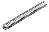 C.R. Laurence CRL 3/8&quot;-16 Stainless Steel Threaded Rod for 1-1/2&quot; and 2&quot; Diameter Standoffs   | TR3816X36S