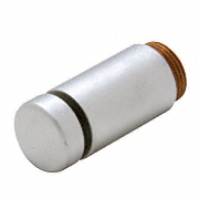 CRL Satin Chrome 5/8&quot; Diameter Tube Style Standoff | TS58SC
