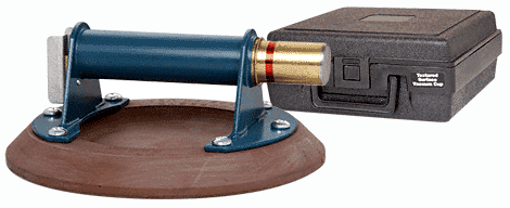 C.R. Laurence 8 in Woods Powr-Grip Vacuum Cup With Metal Handle for Textured Surface  | TS8M