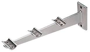 C.R. Laurence CRL Brushed Stainless Tray Slide Shelf Bracket | TSSB10BS