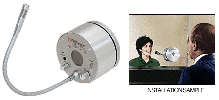 C.R. Laurence CRL 240V AC Deluxe Thru-Glass Two-Way Electronic Communicator | AUTTU1AJ