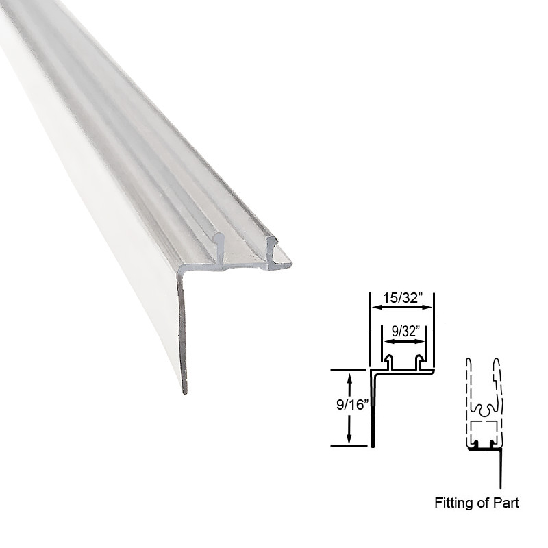 Two-Pronged Shower Vinyl Sweep and Seal | TPSS270
