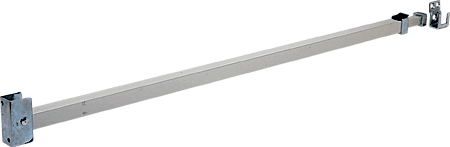 C.R. Laurence Aluminum Telescoping Security Bar Lock for Sliding Glass Doors | U9920