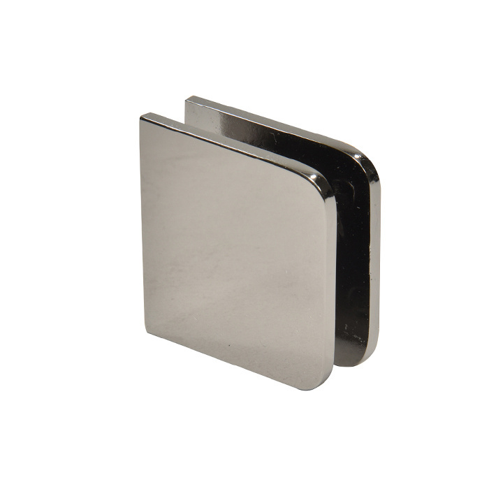 CRL Gun Metal Traditional Style Fixed Panel U-Clamp | UC77GM