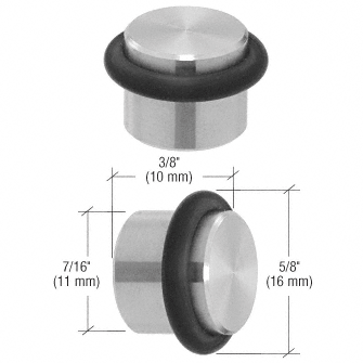 C.R. Laurence CRL Brushed Stainless UV Shelf Support for Glass Panels | UVCK15