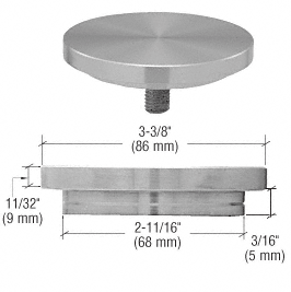 C.R. Laurence CRL 90mm UV Bonding Plate | UVCK25