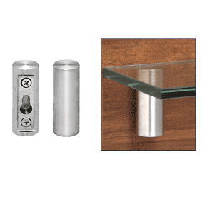 C.R. Laurence CRL 13/16&quot; Diameter UV Bond Wall Mount Shelf Bracket | UVCK38