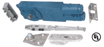 C.R. Laurence CRL Jackson Adjustable Spring Power 105 Degree No Hold-Open Overhead Concealed Door Closer With &quot;G&quot; Hardware Package - REPLACEMENT PART 21101GE17  | V105NH0G