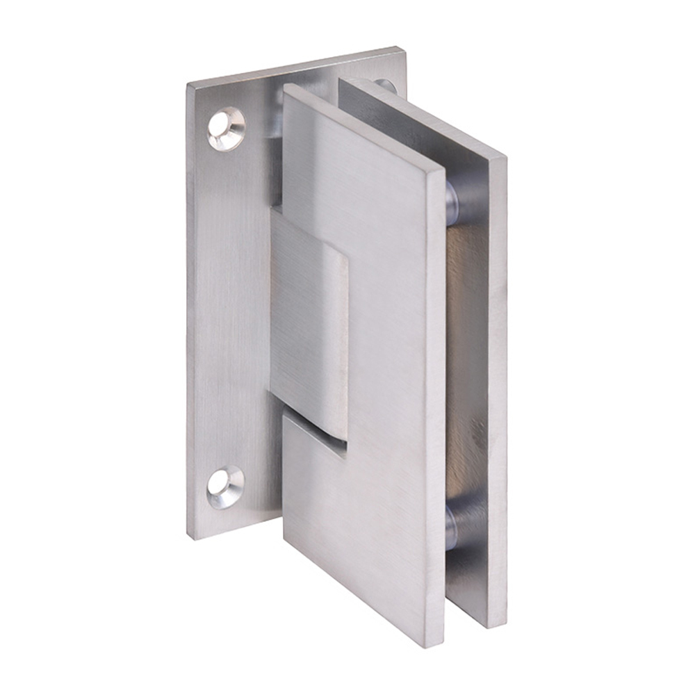 CRL Vienna 037 Series Brushed Chrome Wall Mount Shower Door Hinge | V1E037BCH