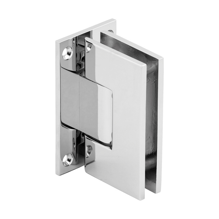 CRL Vienna 037 Series Polished Chrome Wall Mount Shower Door Hinge | V1E037CH