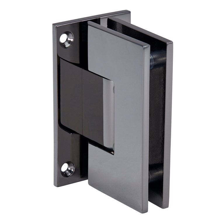 CRL Vienna 037 Series Gun Metal Wall Mount Shower Door Hinge | V1E037GM