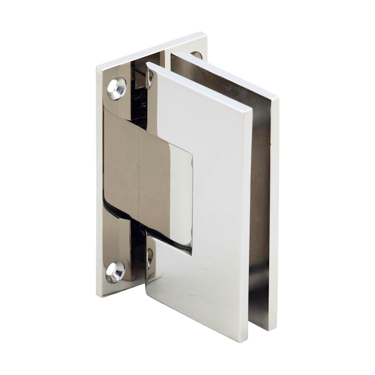 CRL Vienna 037 Series Polished Nickel Wall Mount Shower Door Hinge | V1E037PN
