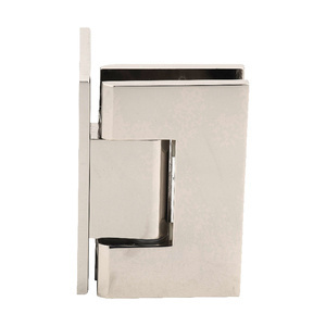 CRL Polished Nickel Vienna 044 Series Wall Mount Offset Back Plate Hinge | V1E044PN