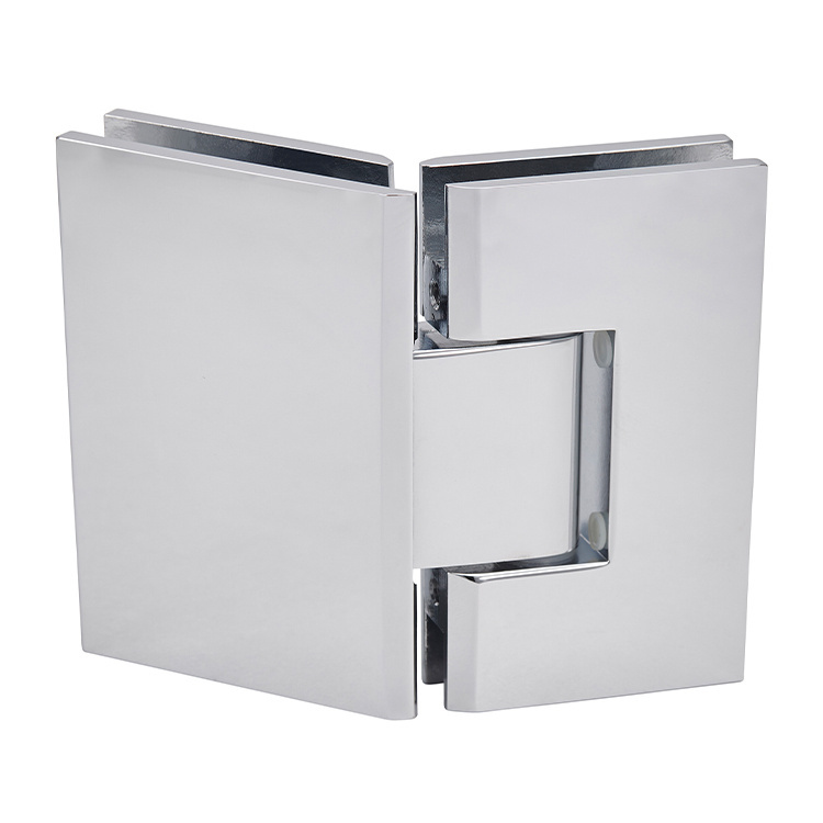 CRL Vienna 045 Series Polished Chrome 135&amp;#176; Glass-to-Glass Hinge | V1E045CH