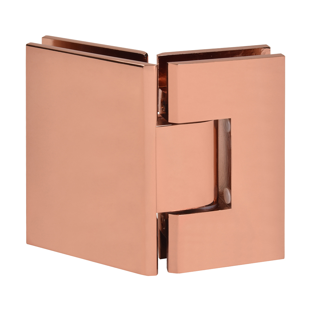 CRL Vienna 045 Series Rose Gold 135&amp;#176; Glass-to-Glass Hinge | V1E045RG