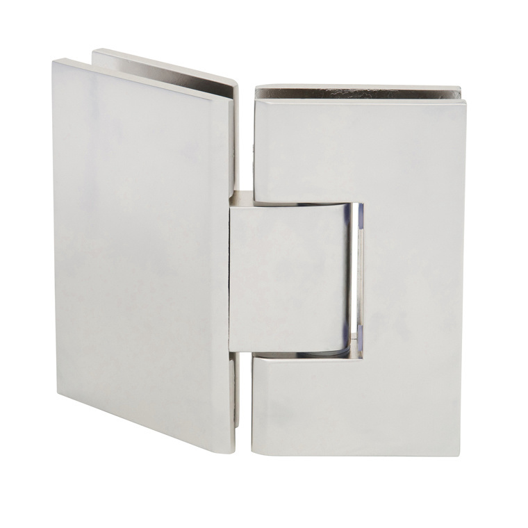 CRL Vienna 045 Series Satin Nickel 135&amp;#176; Glass-to-Glass Hinge | V1E045SN