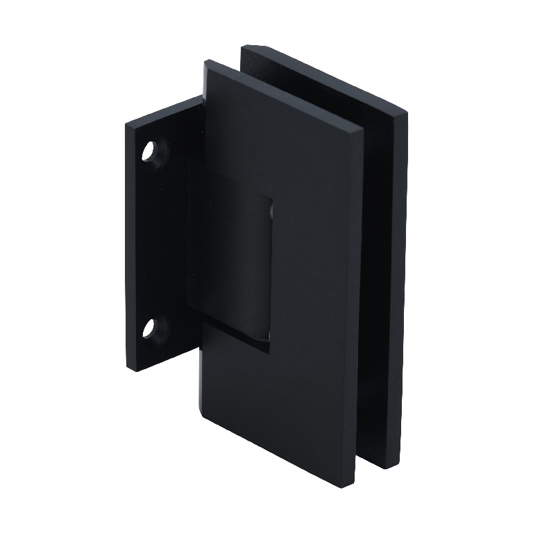 CRL Vienna 074 Series Oil Rub Bronze Short Back Plate Wall Mount Shower Door Hinge | V1E0740RB