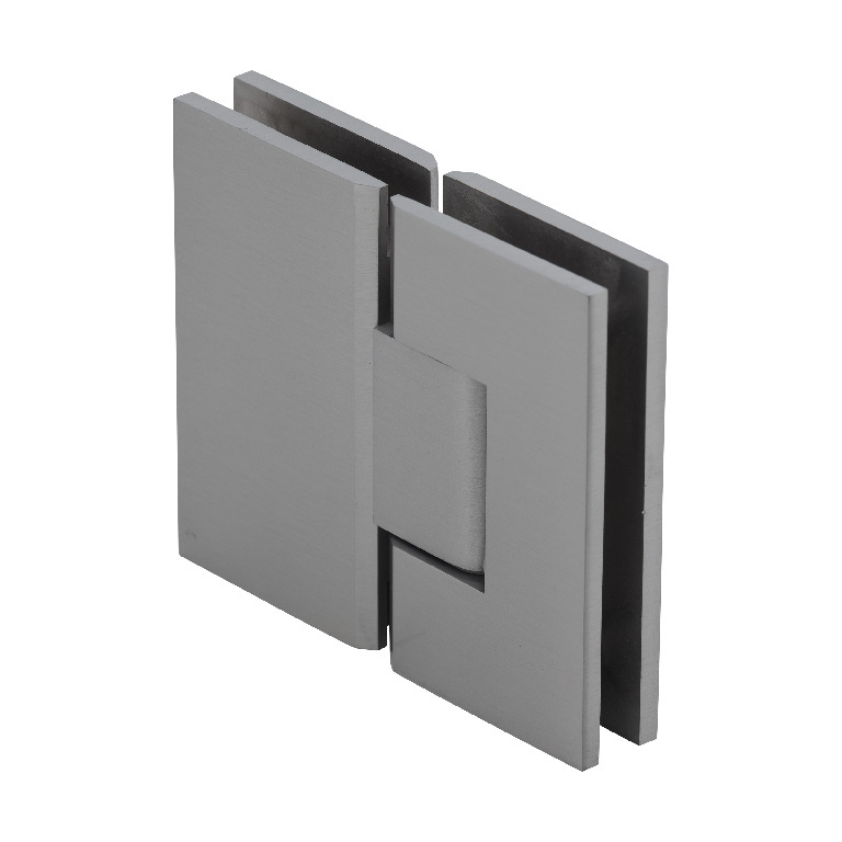 CRL Vienna 180 Series Brushed Nickel Glass-to-Glass Hinge | V1E180BN