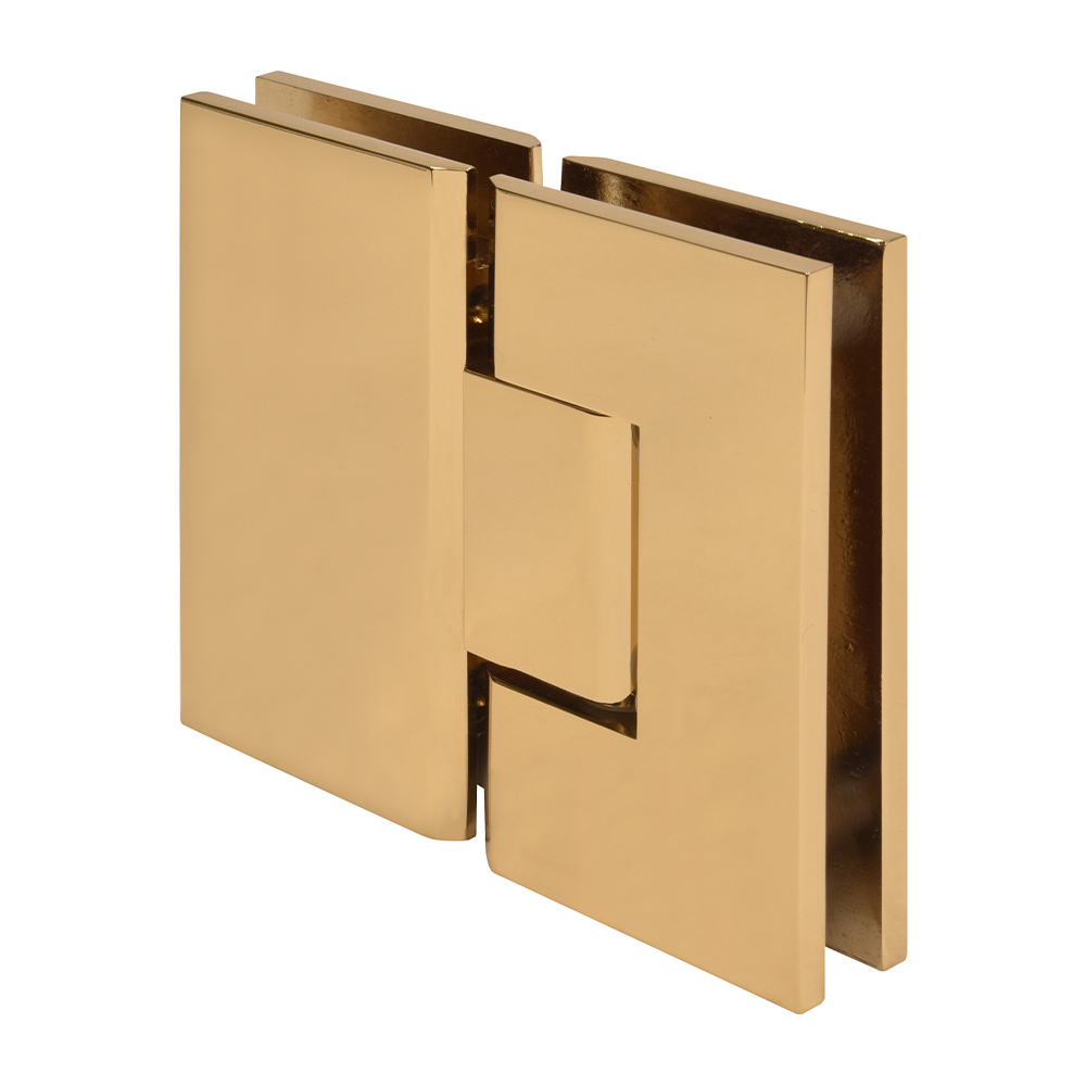 CRL Vienna 180 Series French Gold Glass-to-Glass Hinge | V1E180FG