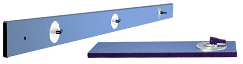 C.R. Laurence CRL 72&quot; Phenolic Straight Edge with Suction Cups | VCR72