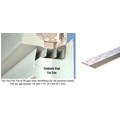CRL Tan TrimQuick 2-1/4" Flat Vinyl Trim - 12 ft Long