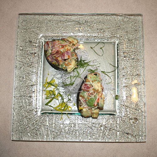 Venetian Cast Glass Square Platter - Bird Nest Edge Series - Small | VCG1151ML
