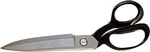 C.R. Laurence CRL 10&quot; Bent Handle Wiss Shear | W20