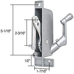 CRL Right Hand Awning Window Operator for ABC Windows | WCM212 | WCM212