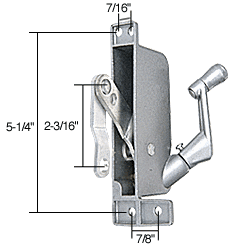CRL Right Hand Awning Window Operator for Ware Windows | WCM296 | WCM296