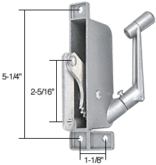 Right Hand Awning Window Operator for Dibbs Windows | WCM361 | WCM361