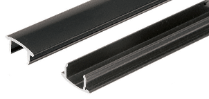 C.R. Laurence CRL Black 48&quot; Windscreen Snap-In Fillers | WP48FBL