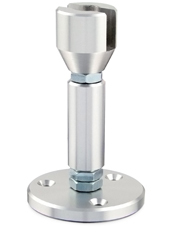 Wire Suspension Turnbuckle Adjustable, Shelf Clip, Barrel &amp; Wall Mount Bracket Assembly, Holds 1/4&quot; Panel  | GWSA2250