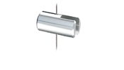 Wire Suspension Vertical Econo Gripper, Holds 1/4&quot; Panel  | GWSAEVG250