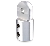 Wire Suspension Pulley Wire Connector, Male, 3/64&quot; Stainless Steel Wire Insertion Attachment | GWSAPWCM