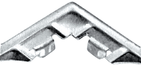 C.R. Laurence CRL Aluminum Corner for WSF17 Series Screen Frame - 100 pack | WSC108