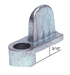 C.R. Laurence 3/16&quot; Zinc Die Cast Window Screen Clip - Package | WSC313