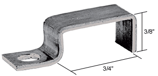 C.R. Laurence CRL 3/8&quot; x 3/4&quot; Screen Stretcher Clips - Bulk Package | WSC395