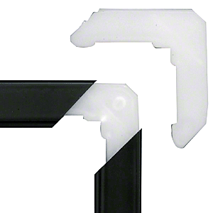 CRL Plastic Miter Cut Screen Frame Corners, 3/8&quot;
 | WSPC106