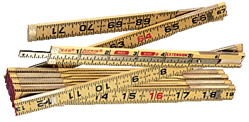 C.R. Laurence CRL 6&#39; Red End Folding Rule | X46