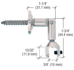 C.R. Laurence CRL Vertical Wall Panel Hanger - Package | Y07CR