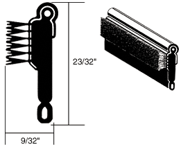 CRL-Automotive CRL Flexible Stainless Steel Beaded Belt Molding for 1953-1963 Chrysler - 96 in long | YM3096